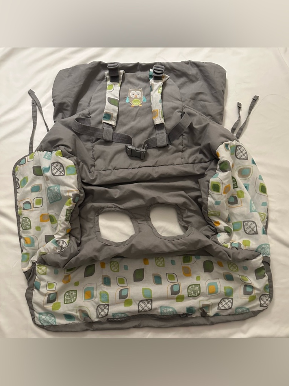 Carter's “Owl” 2-in-1 Shopping Cart and High Chair Cover